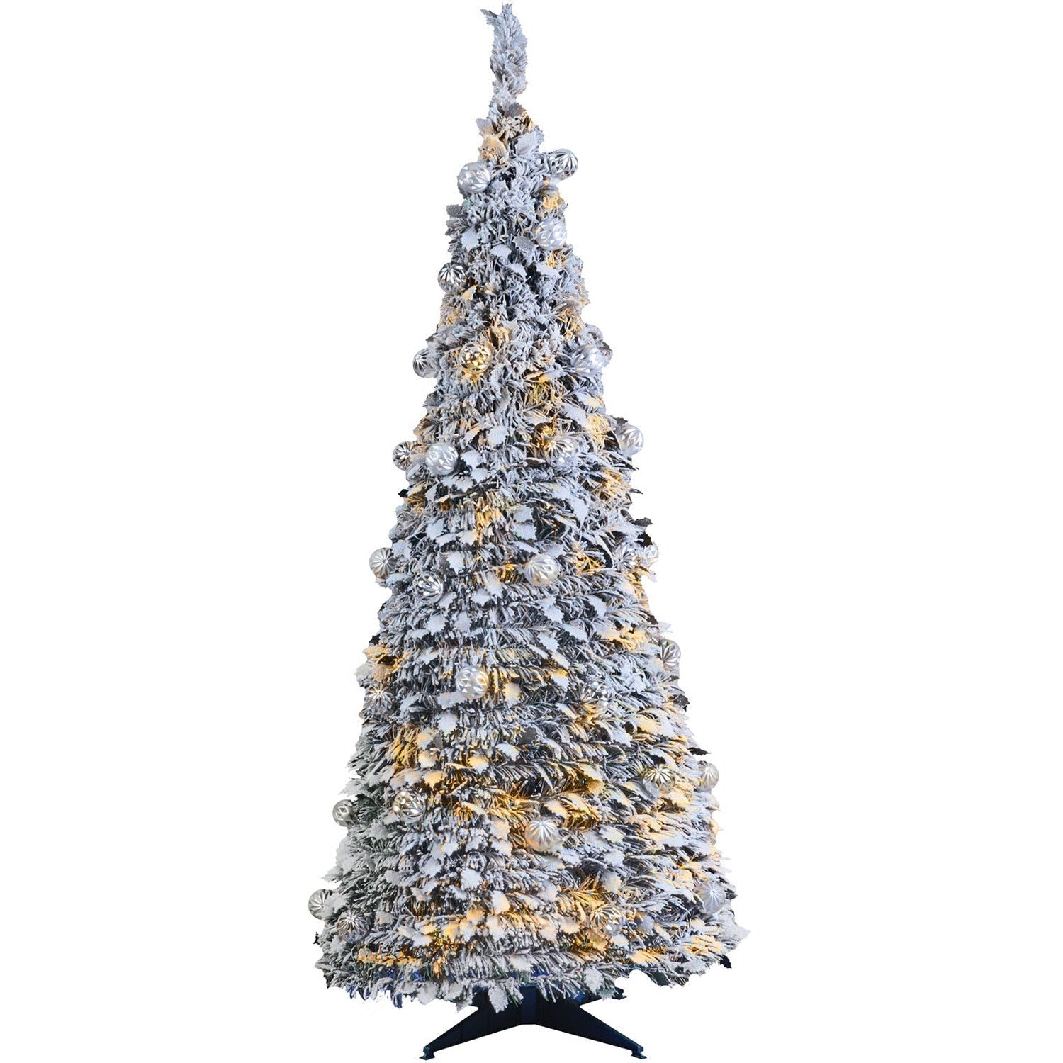 🎄 Árvore de Natal Deluxe 1,80m com Luzes Integradas (Pop-Up)